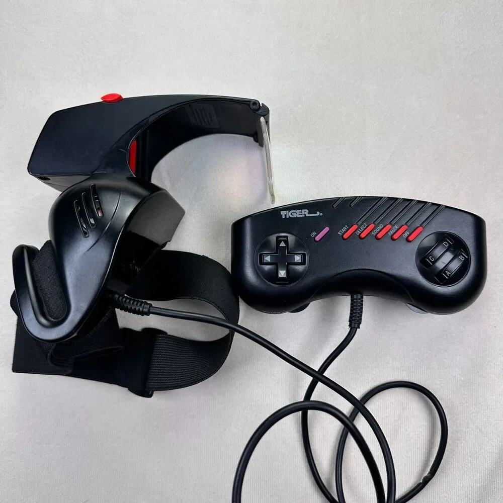 Tiger R-Zone Super Screen Console Tested Works 3 Games